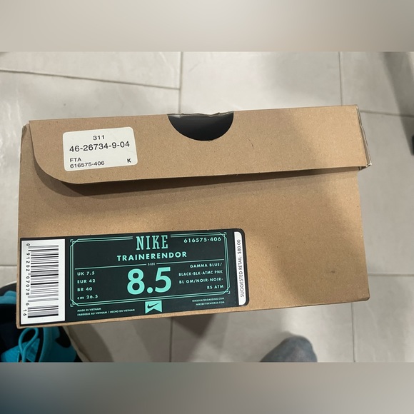 Nike ACG Trainerendor (Gamma Blue/Black/Atomic Pink) SB [616575-406] Mens Sz 8.5 - Picture 6 of 6